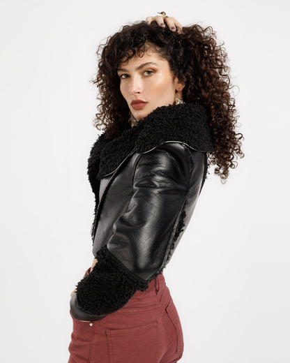 Short Leather Jacket – Sleek and Stylish Essential