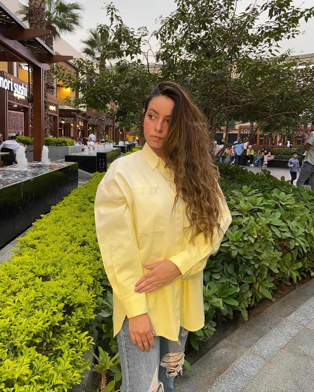 Yellow Unique Shirt