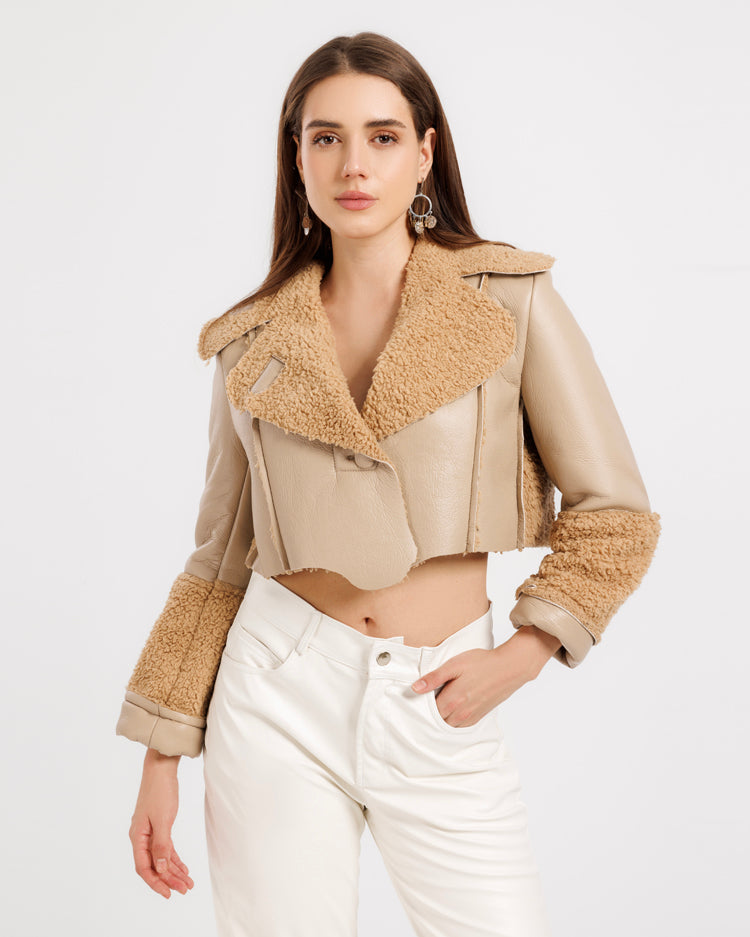 Short Leather Jacket – Sleek and Stylish Essential