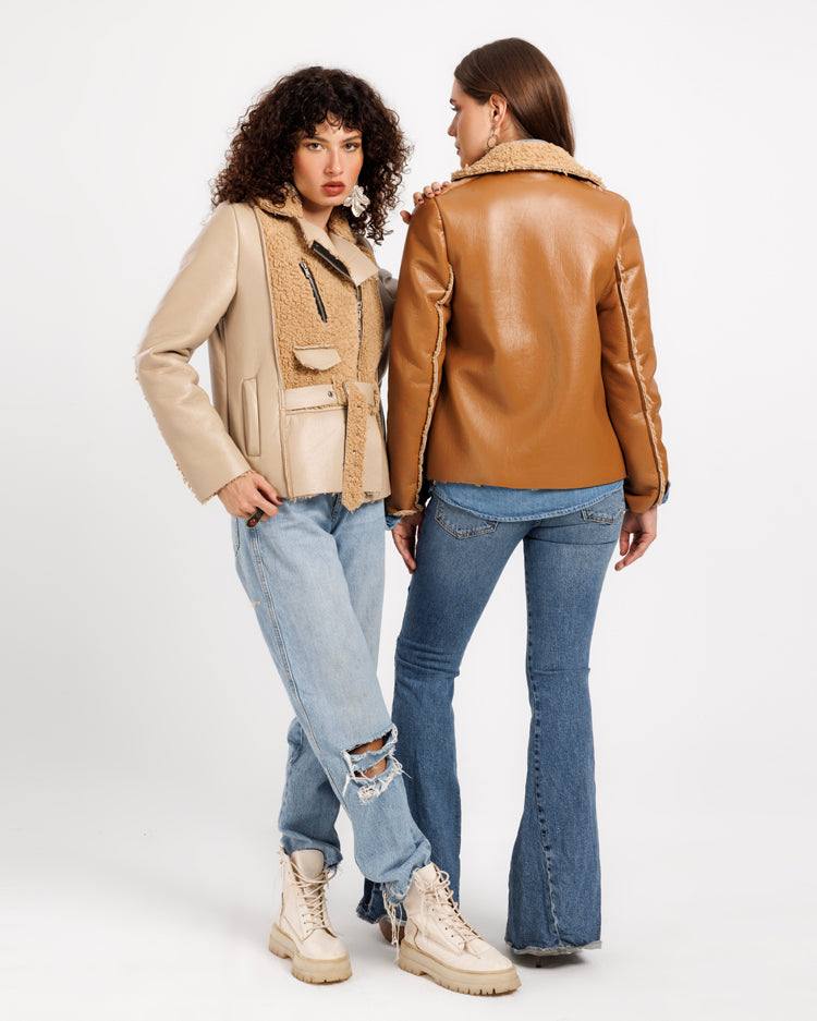 Short Leather Jacket – Bold and Timeless Style