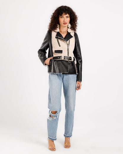 Short Leather Jacket – Bold and Timeless Style