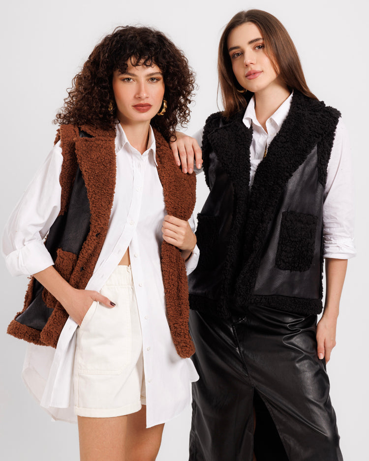 Suede Vest – Effortless Elegance and Comfort