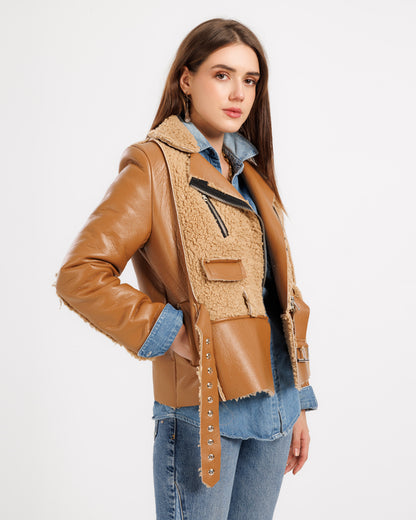 Short Leather Jacket – Bold and Timeless Style