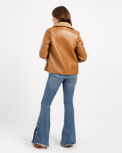 Short Leather Jacket – Bold and Timeless Style