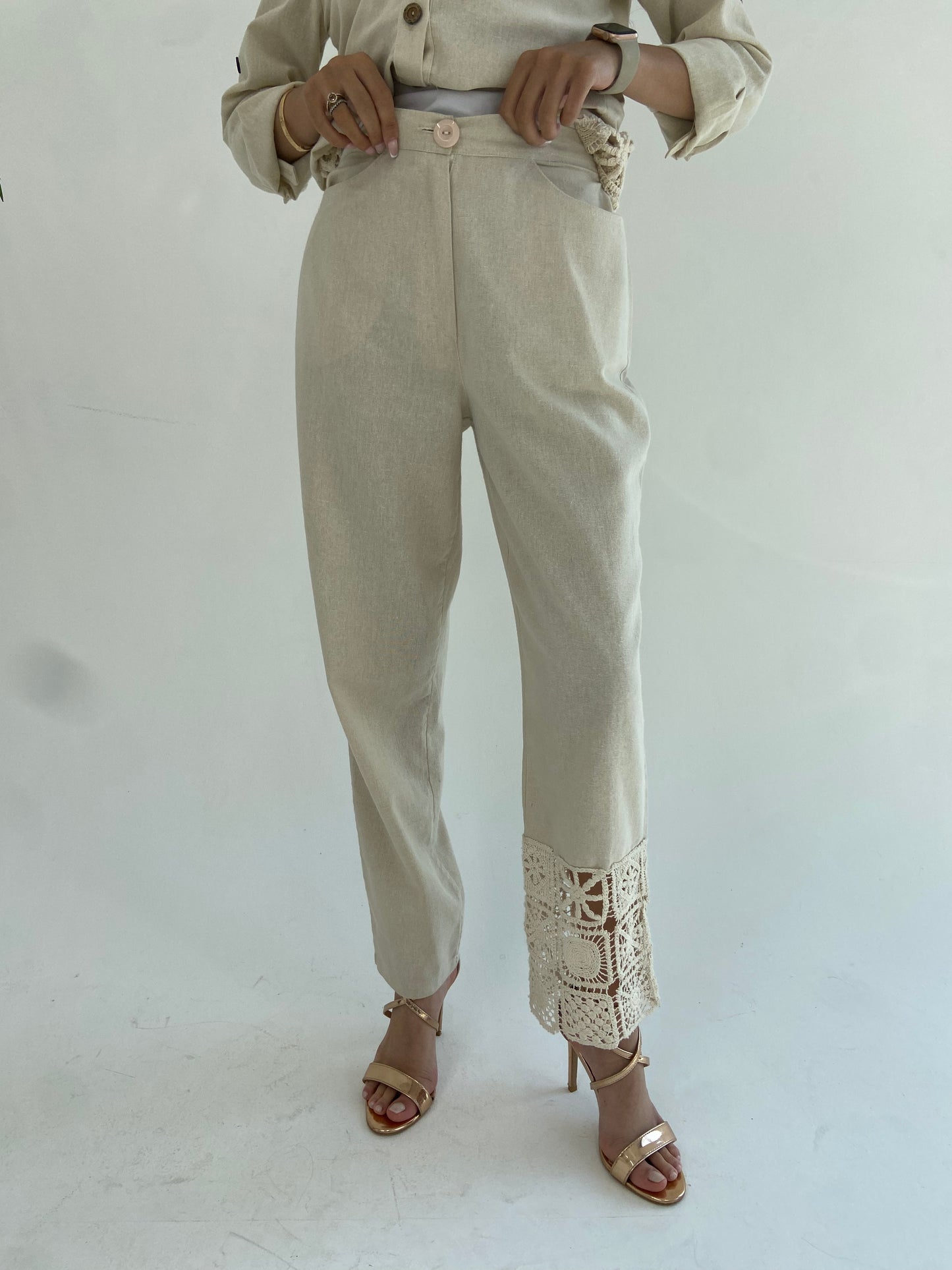 Zahra Linen Pants