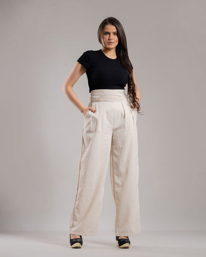 Sama Pure Linen Pants