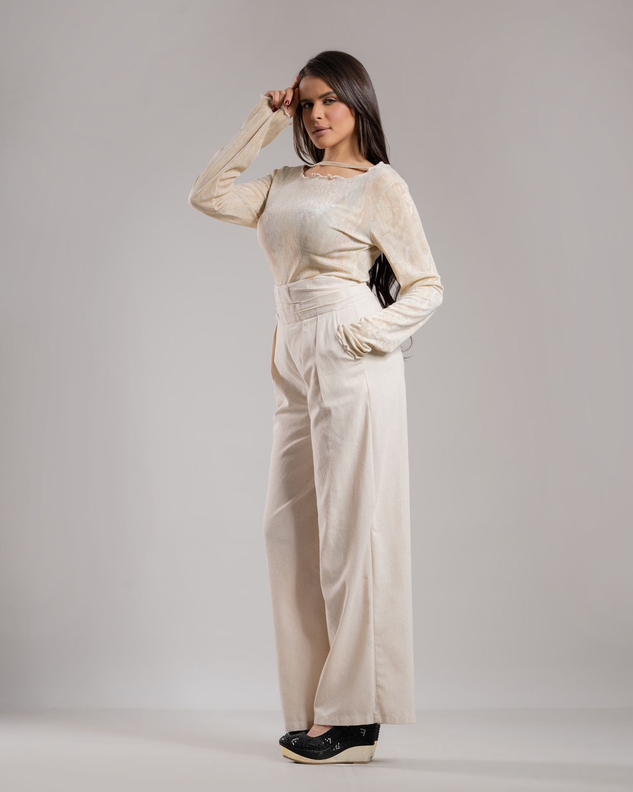 Sama Pure Linen Pants